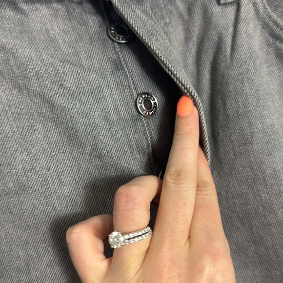 NWT Everlane The 90’ Cheeky Jeans in Acid Grey Size 30 Crop - Picture 4 of 12